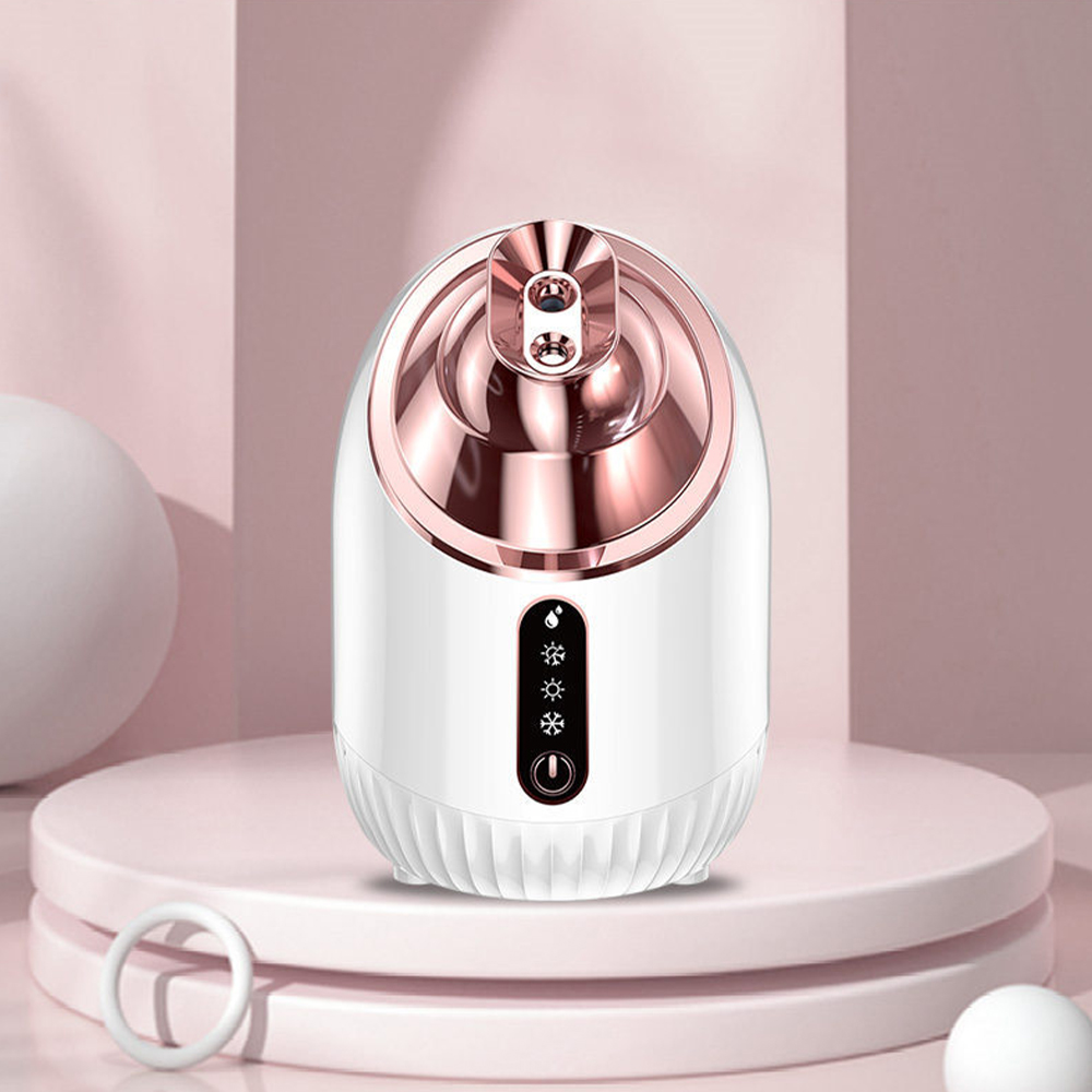 Face Steamer - เครื่องพ่นไอน้ำร้อน-เย็น สำหรับทำสปาหน้า ทำความสะอาดผิวอย่างล้ำลึก ใช้ได้ทั้งที่บ้านและร้านเสริมสวย