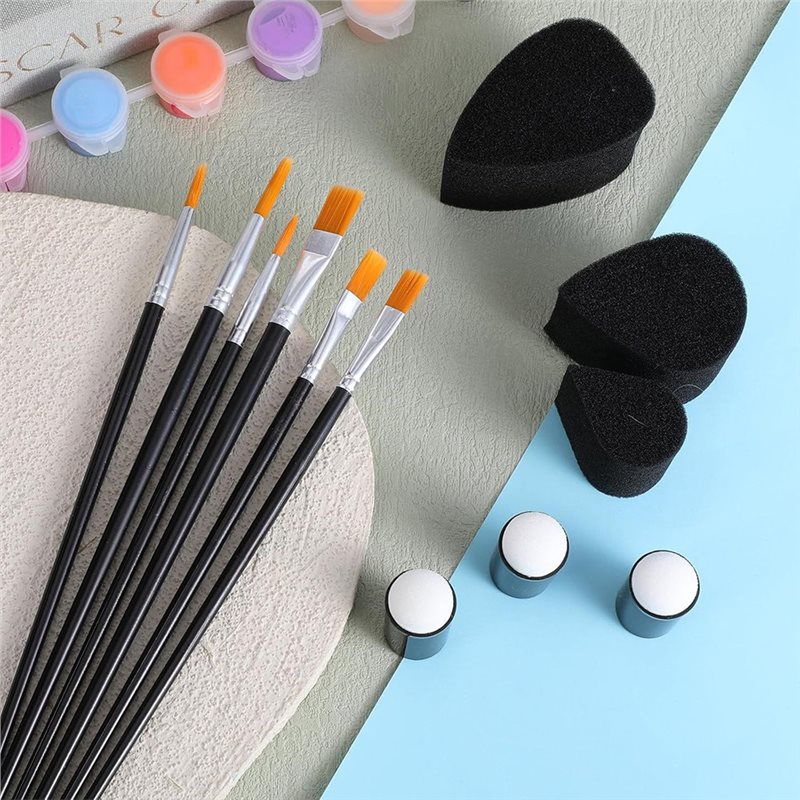 A84E-ชุดอุปกรณ์แต่งหน้าและเพ้น - Body Brush บทวิจารณ์และราคา