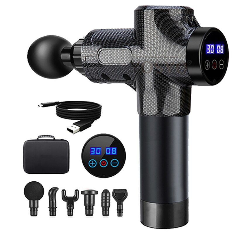 ปืนนวดเนื้อเยื่อส่วนลึกเครื่อง - Massage Gun บทวิจารณ์และราคา