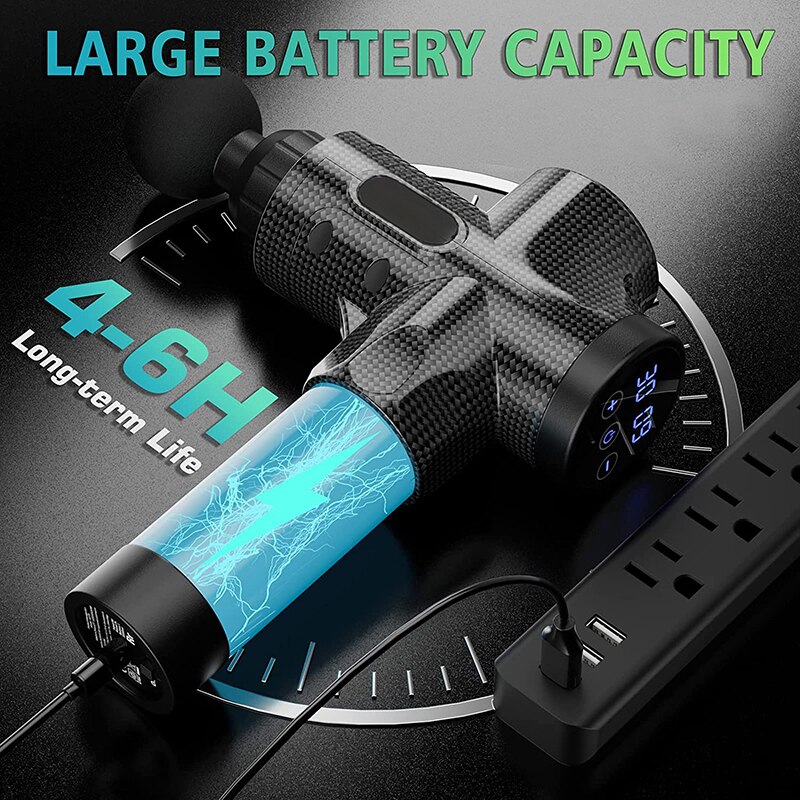 ปืนนวดเนื้อเยื่อส่วนลึกเครื่อง - Massage Gun บทวิจารณ์และราคา