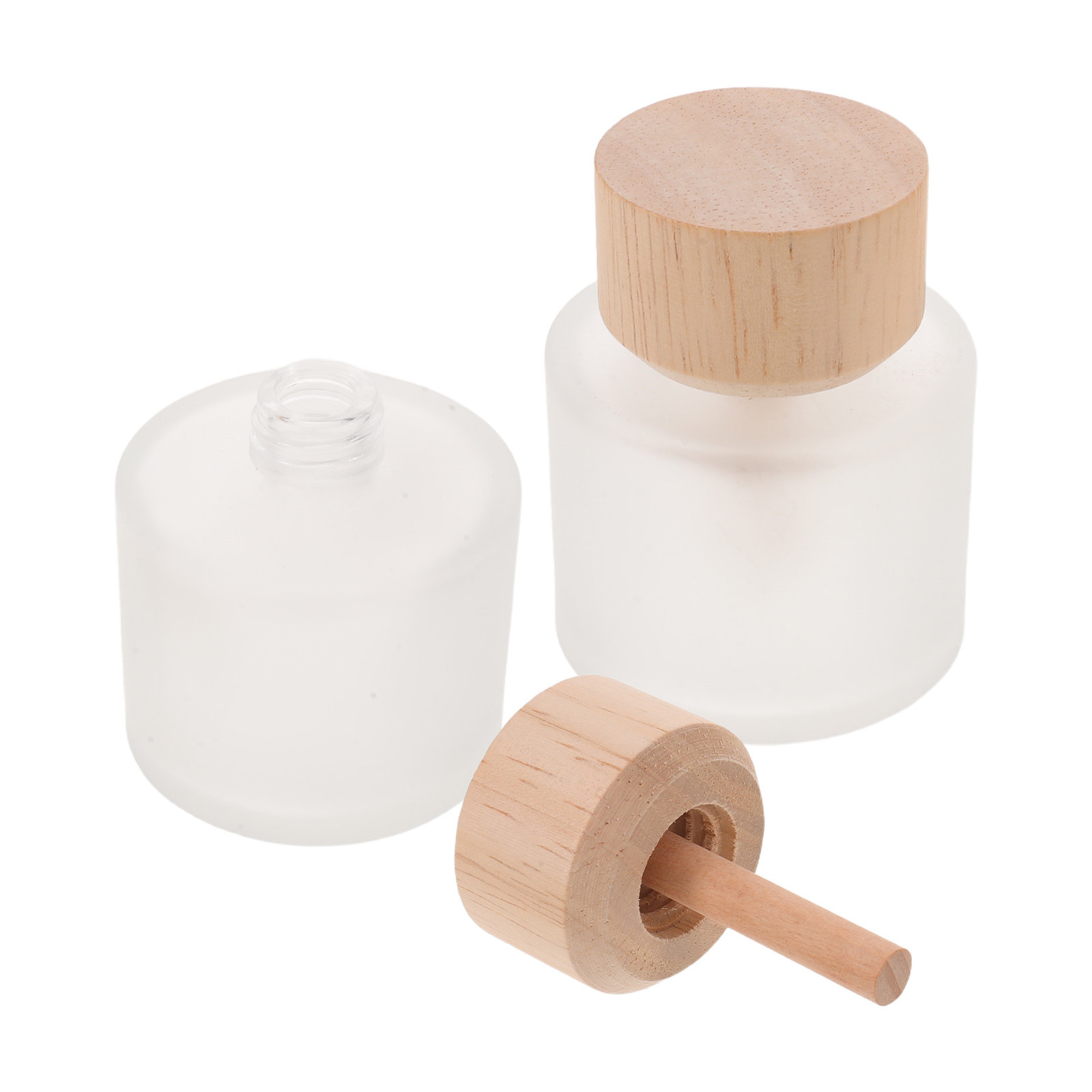 ขวดแก้วใสสำหรับใส่ก้านไม้หอม 2 - Aromatherapy Diffuser บทวิจารณ์และราคา