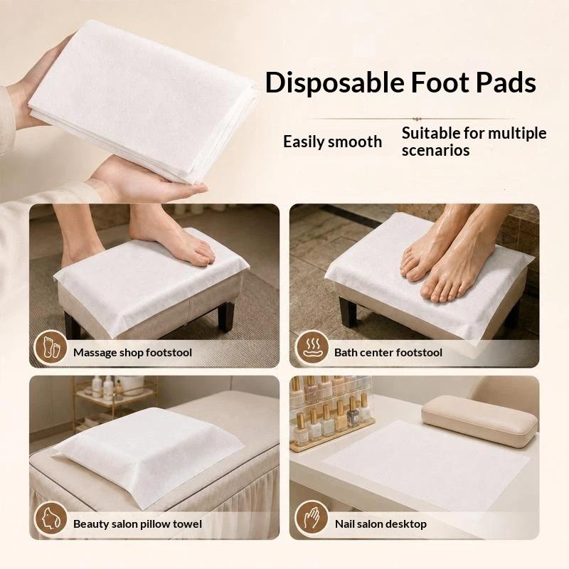 100 ชิ้น ผ้าขนหนูสำหรับหมอนแบบ - Foot Spa บทวิจารณ์และราคา