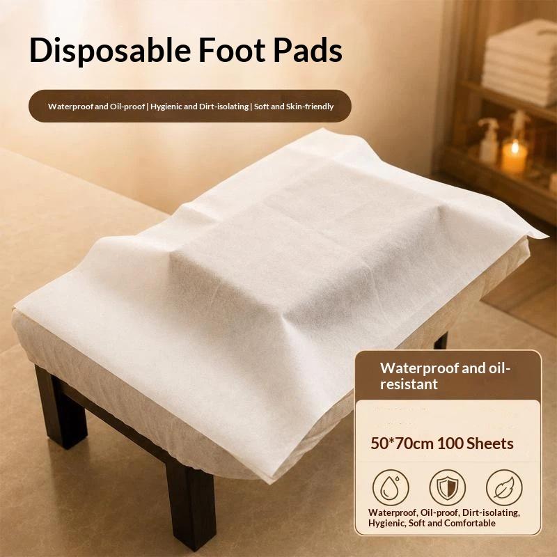100 ชิ้น ผ้าขนหนูสำหรับหมอนแบบ - Foot Spa บทวิจารณ์และราคา