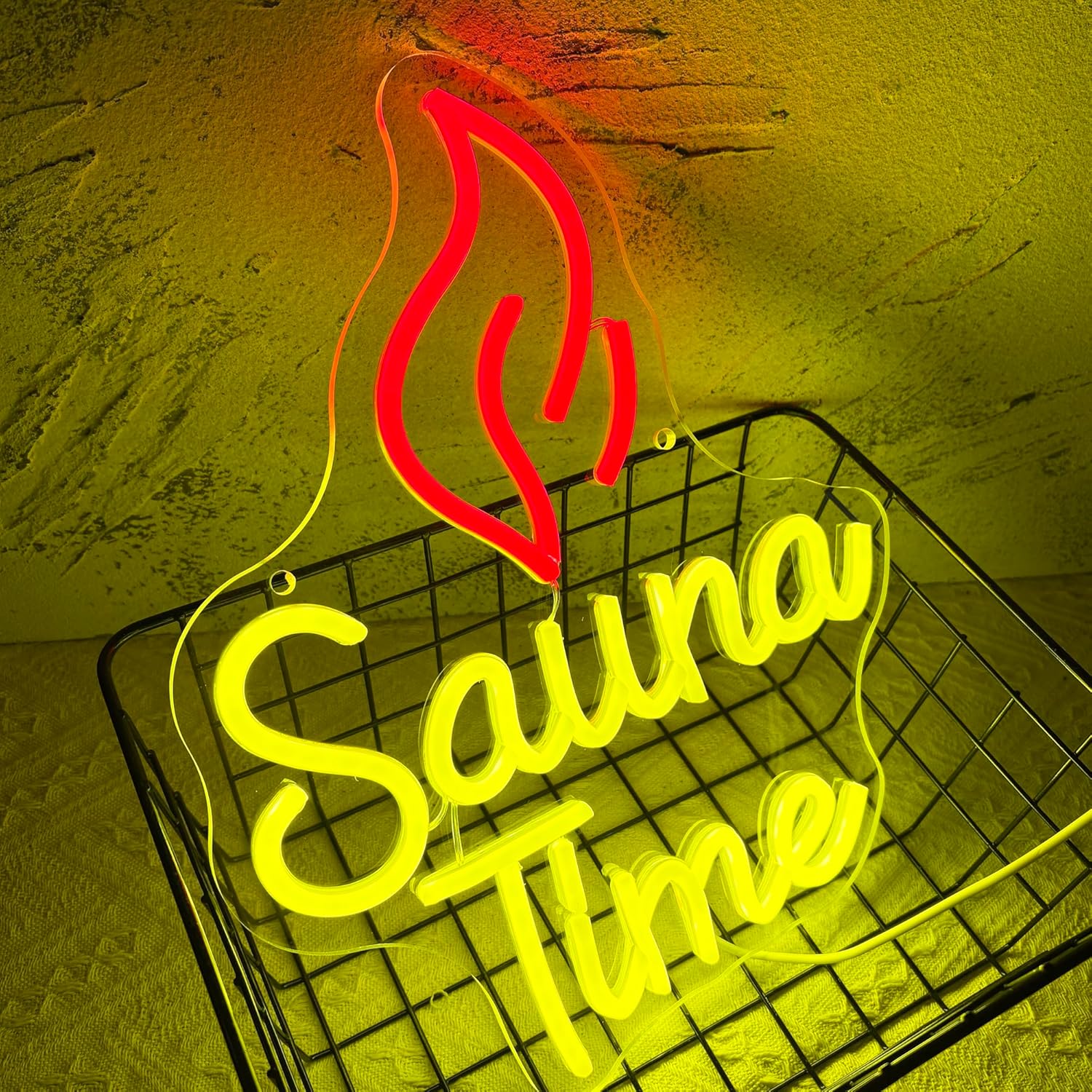 ป้ายไฟนีออน Sauna Time สำหรับต - Spa Wellness Gym บทวิจารณ์และราคา