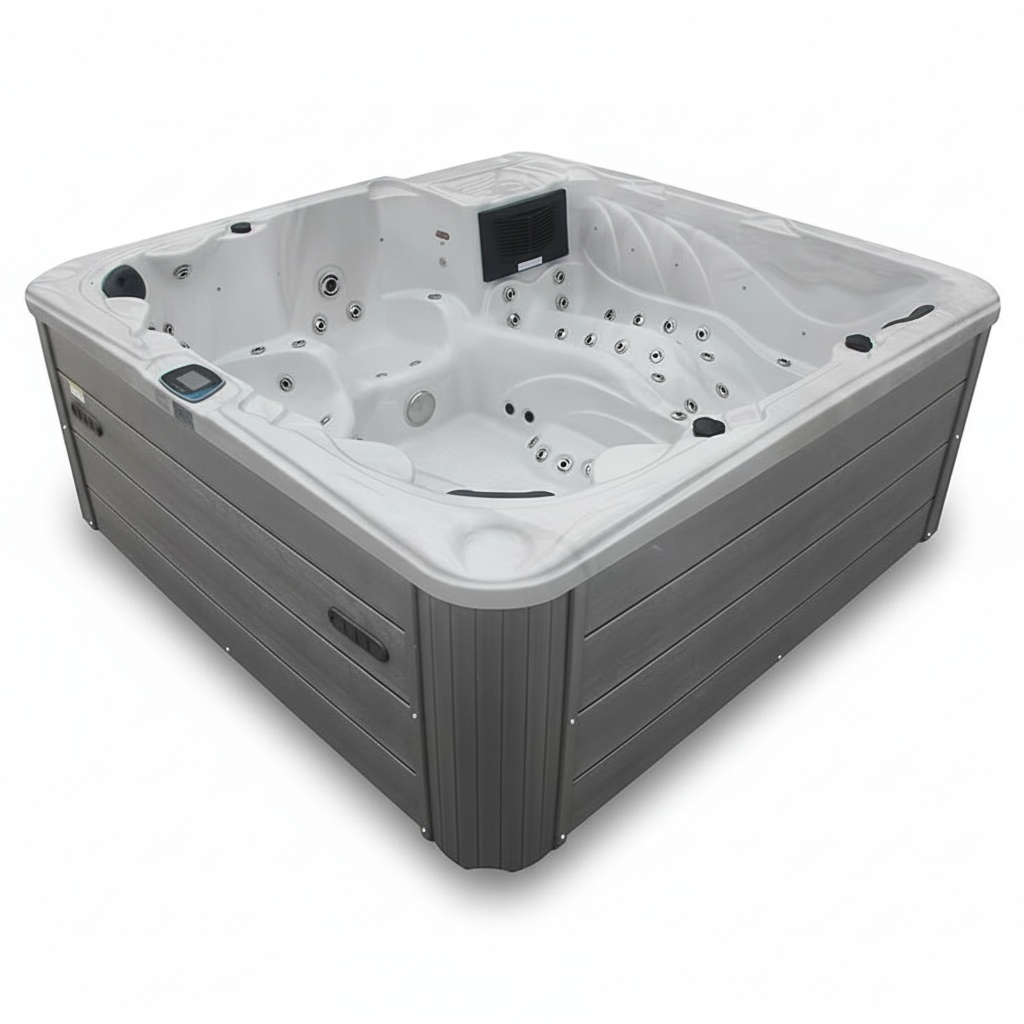 อ่างน้ำร้อนอะคริลิก, 2300x2300 - Hot Tub บทวิจารณ์และราคา